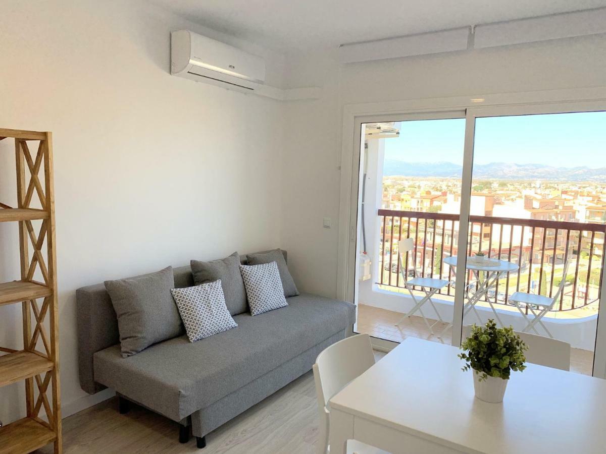 Apartamento 1ª Linea de Mar -WIFI- Aire Acondicionado Ampuriabrava Exterior foto